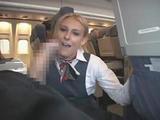 Stewardessy pieprzone w samolocie