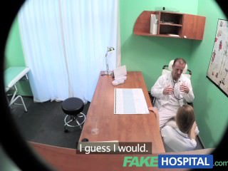 FakeHospital Nurse with a great arse sucks and fucks doctor for pay rise